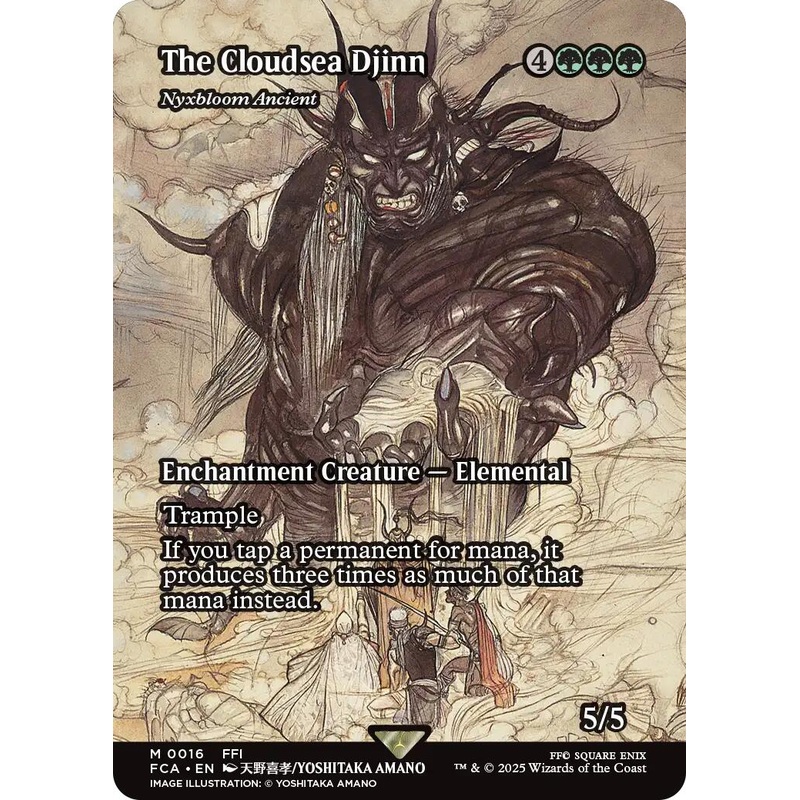 The Cloudsea Djinn - Nyxbloom Ancient (Showcase) [FCA - 16]