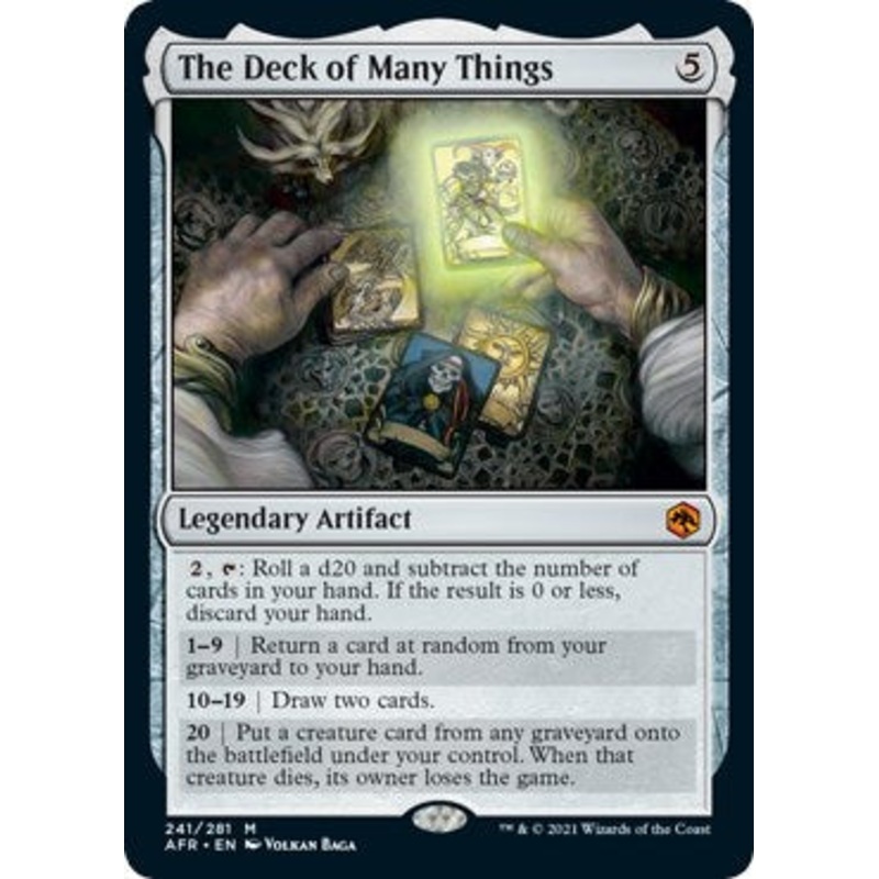 The Deck of Many Things [AFR - 241]