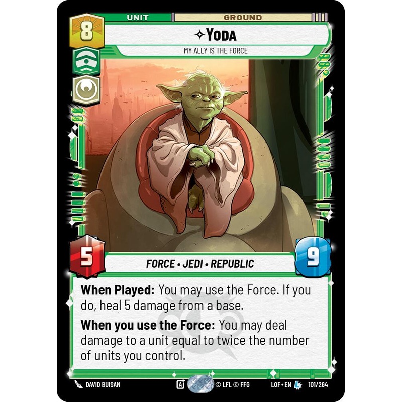 Yoda - My Ally is the Force [LOF - 101/264]