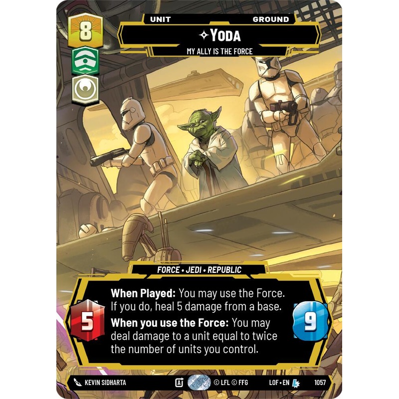 Yoda - My Ally is the Force (Prestige) [LOF - 1057]