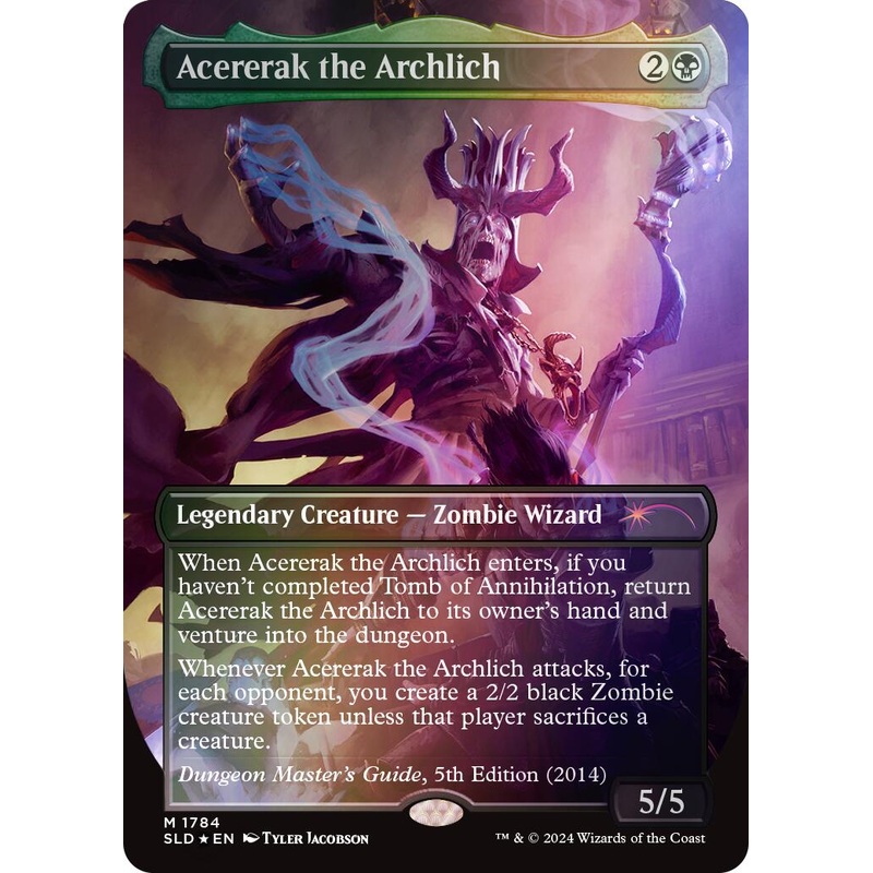 Acererak the Archlich (Rainbow Foil) [SLD - 1784]