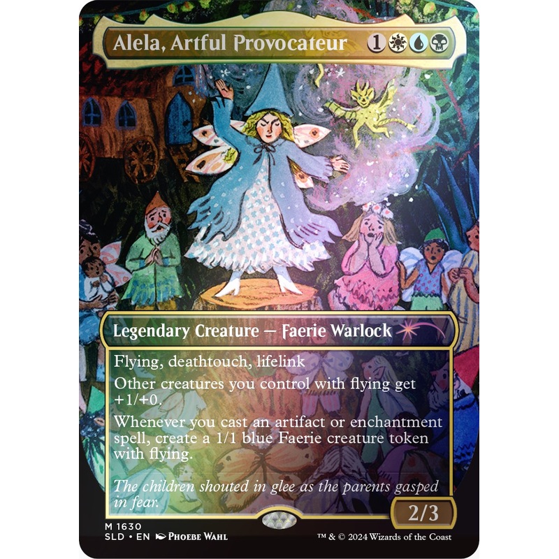 Alela, Artful Provocateur (1630) (Rainbow Foil) [SLD - 1630]