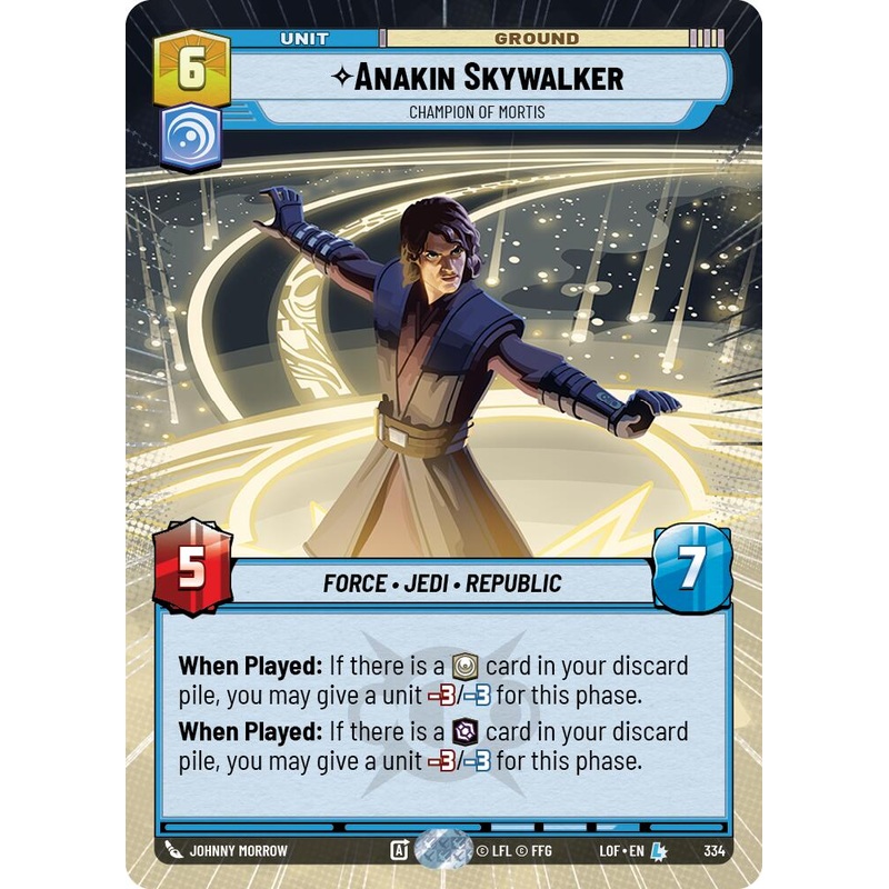 Anakin Skywalker - Champion of Mortis (Hyperspace) [LOF - 334]