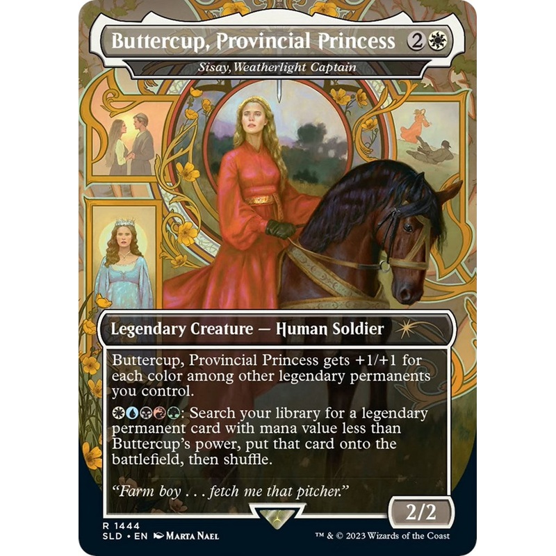 Buttercup, Provincial Princess - Sisay, Weatherlight Captain [SLD - 1444]