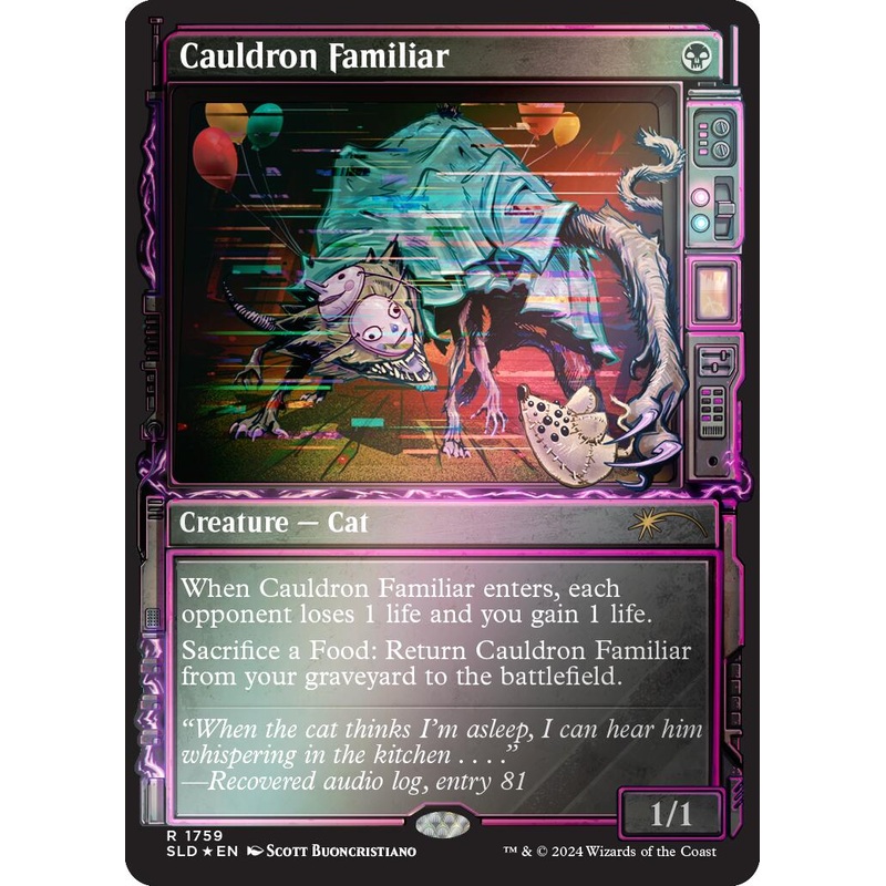 Cauldron Familiar (Rainbow Foil) [SLD - 1759]