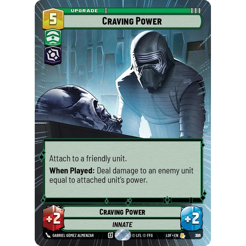 Craving Power (Hyperspace Foil) [LOF - 831]