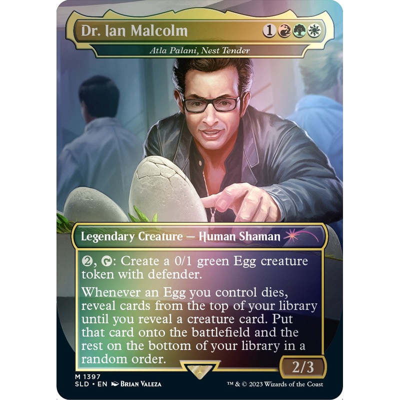 Dr. Ian Malcolm - Atla Palani, Nest Tender (Rainbow Foil) [SLD - 1397]
