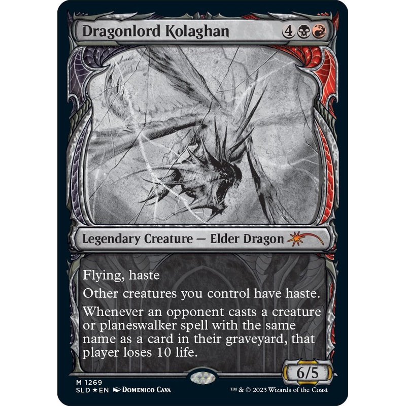 Dragonlord Kolaghan (Halo Foil) [SLD - 1269]