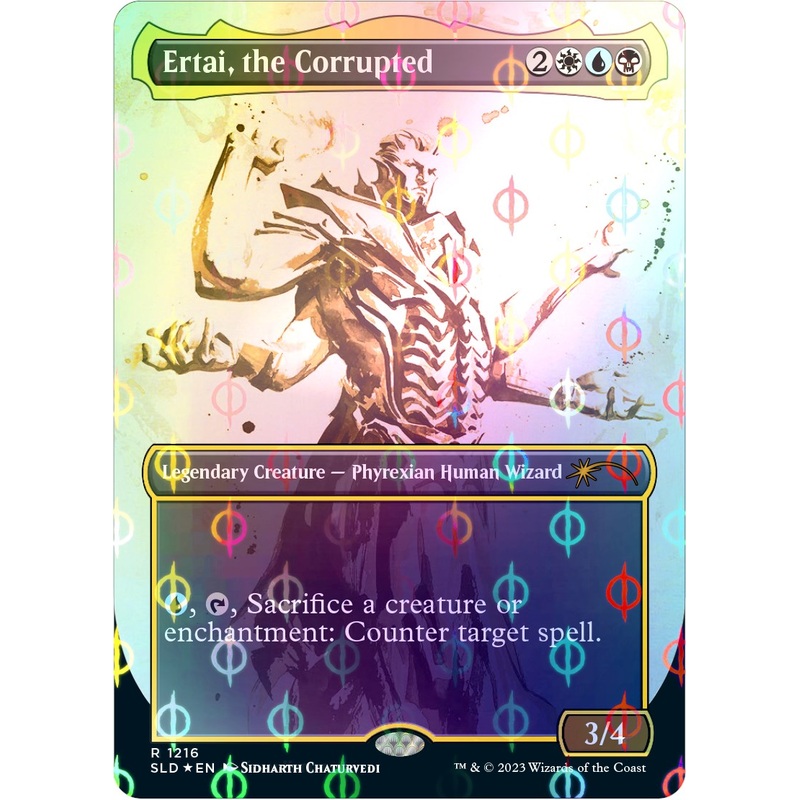 Ertai, the Corrupted (Step-and-Compleat Foil) [SLD - 1216]