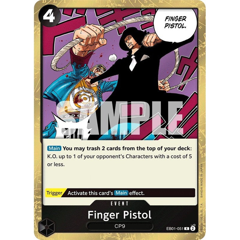 Finger Pistol [EB-01 - EB01-051]