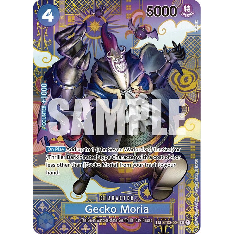 Gecko Moria (SP) [OP08 - ST03-004]