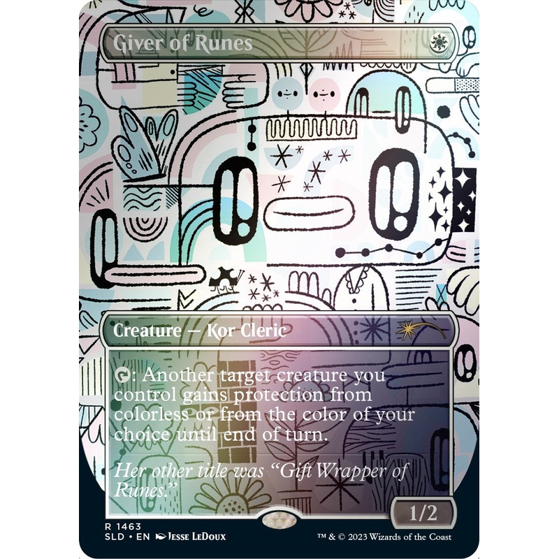 Giver of Runes (Rainbow Foil) [SLD - 1463]