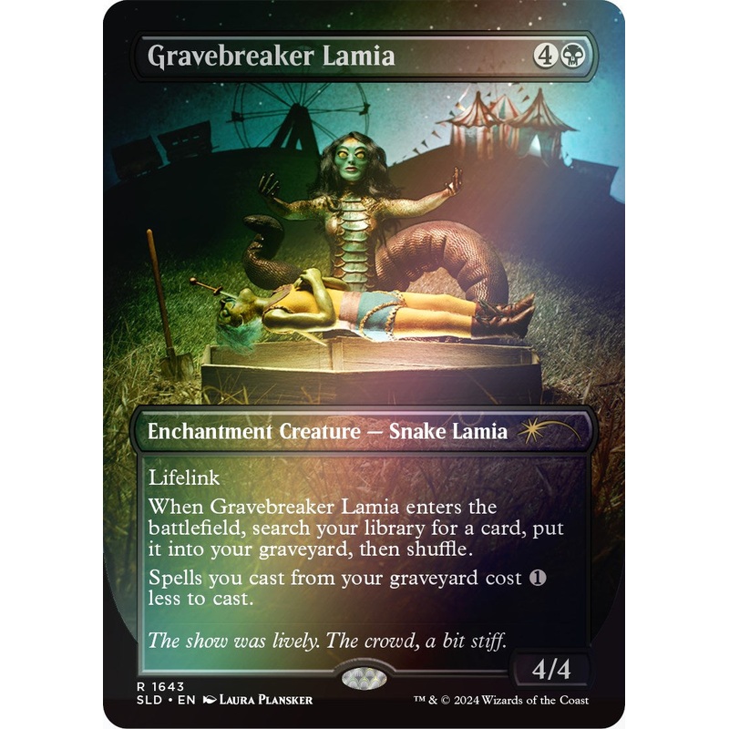 Gravebreaker Lamia (Rainbow Foil) [SLD - 1643]