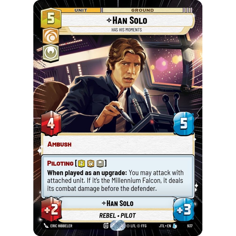 Han Solo - Has His Moments (Hyperspace Foil) [JTL - 937]
