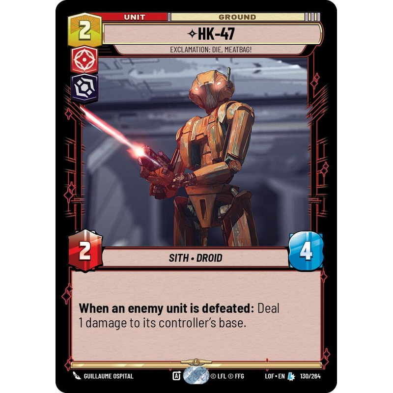 HK-47 - Exclamation: Die, Meatbag! [LOF - 130/264]