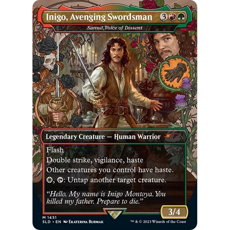 Inigo, Avenging Swordsman - Samut, Voice of Dissent [SLD - 1451]