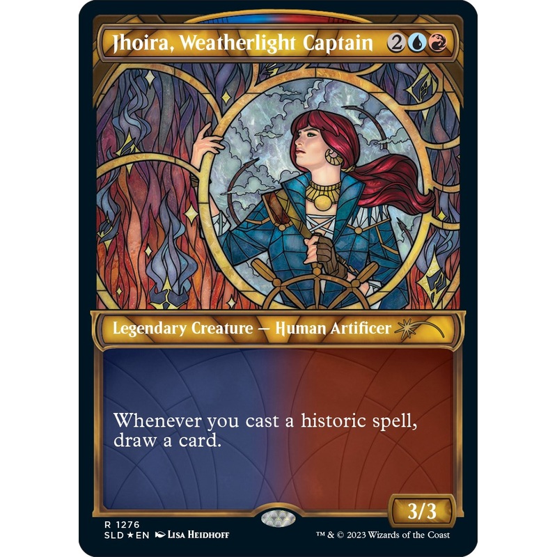 Jhoira, Weatherlight Captain (Halo Foil) [SLD - 1276]