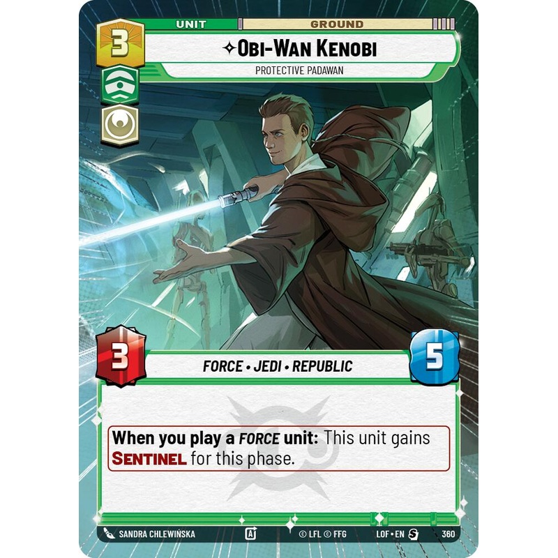 Obi-Wan Kenobi - Protective Padawan (Hyperspace) [LOF - 360]