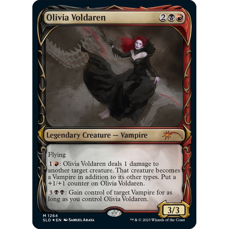 Olivia Voldaren (Halo Foil) [SLD - 1264]