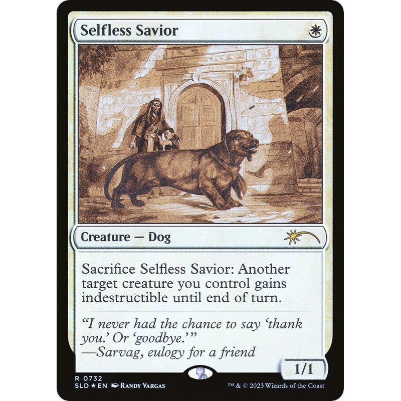 Selfless Savior (Sketch Showcase) [SLD - 732]