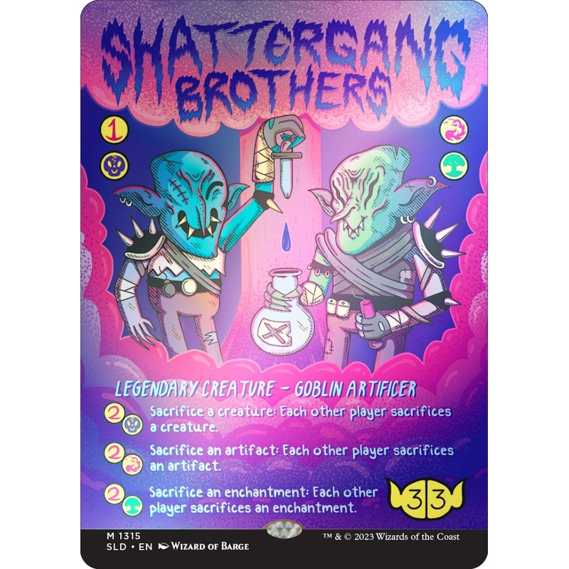 Shattergang Brothers (Rainbow Foil) [SLD - 1315]