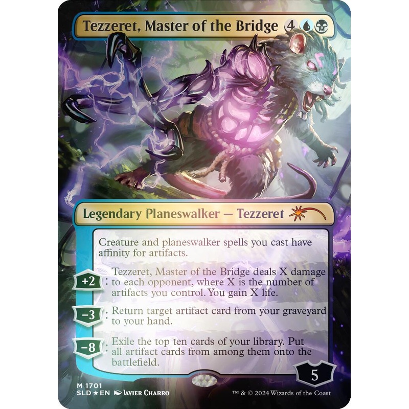 Tezzeret, Master of the Bridge (Rainbow Foil) [SLD - 1701]