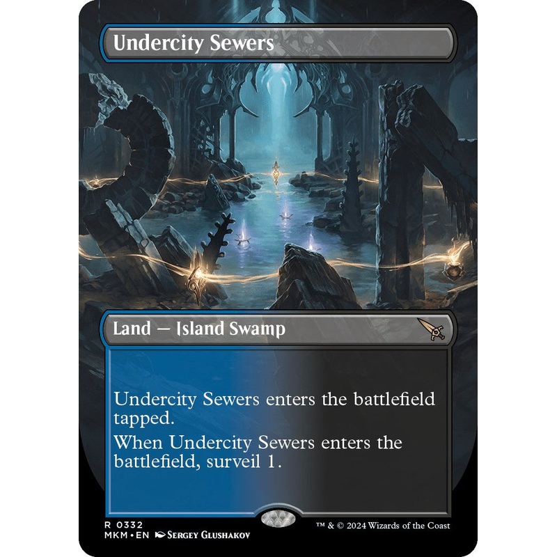 Undercity Sewers (Borderless) [MKM - 332]