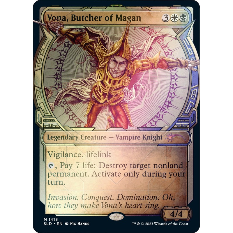 Vona, Butcher of Magan (Rainbow Foil) [SLD - 1413]