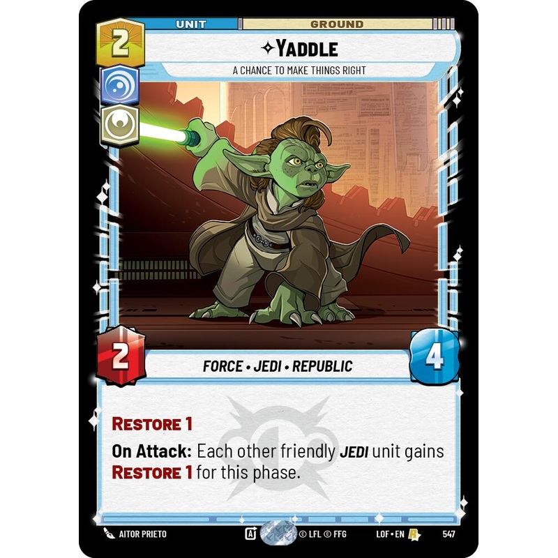 Yaddle - A Chance To Make Things Right (Foil) [LOF - 547]