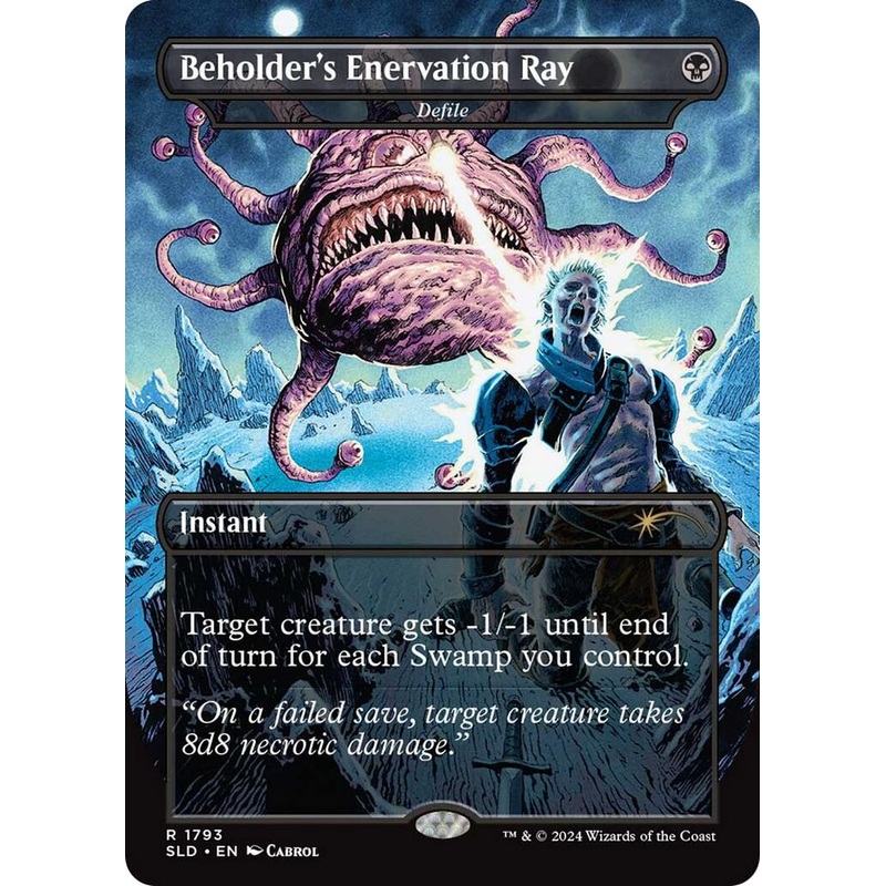 Beholder's Enervation Ray - Defile [SLD - 1793]