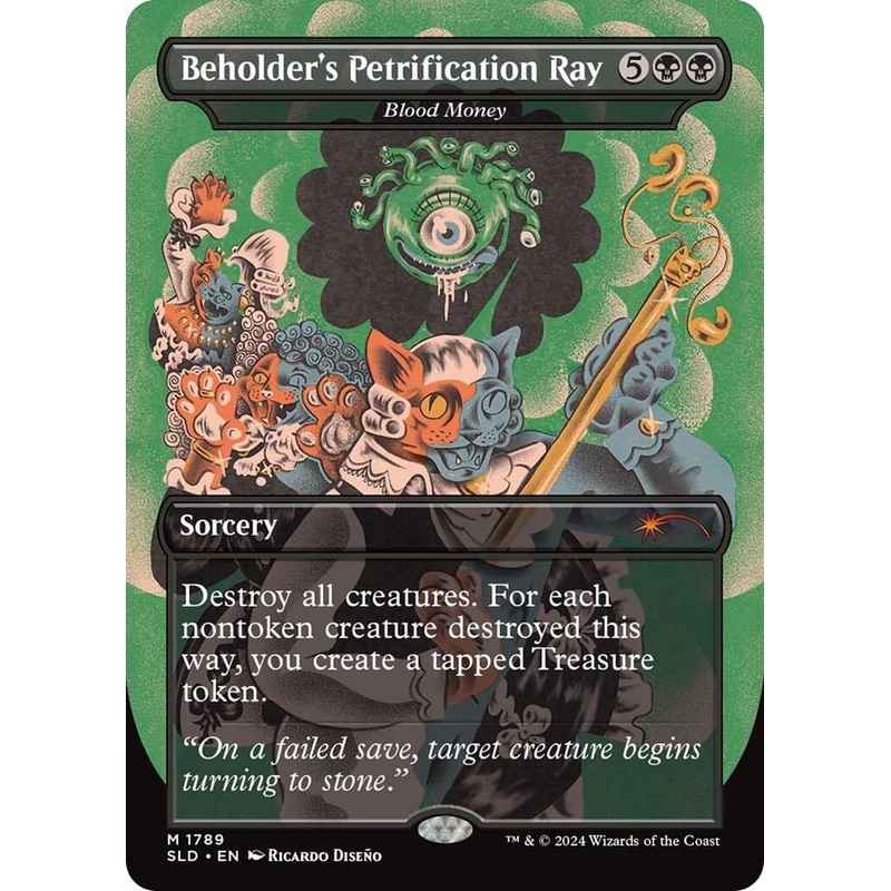 Beholder's Petrification Ray - Blood Money [SLD - 1789]