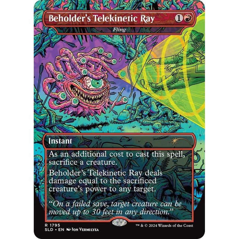 Beholder's Telekinetic Ray - Fling [SLD - 1795]