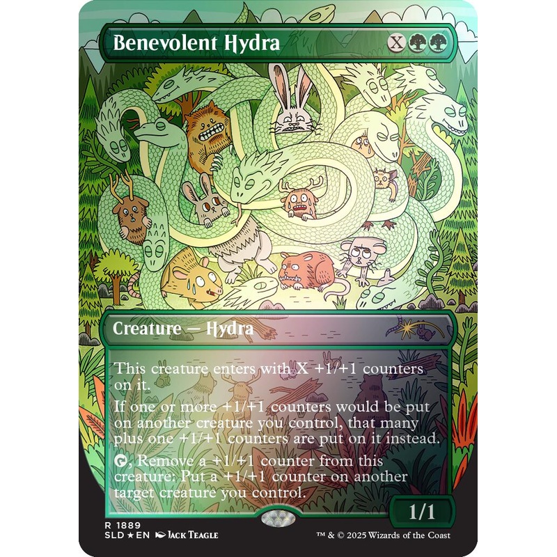 Benevolent Hydra (Rainbow Foil) [SLD - 1889]