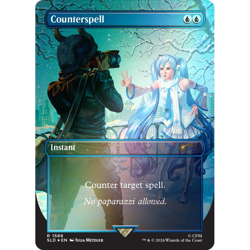 Counterspell (1589) (Rainbow Foil) [SLD - 1589]