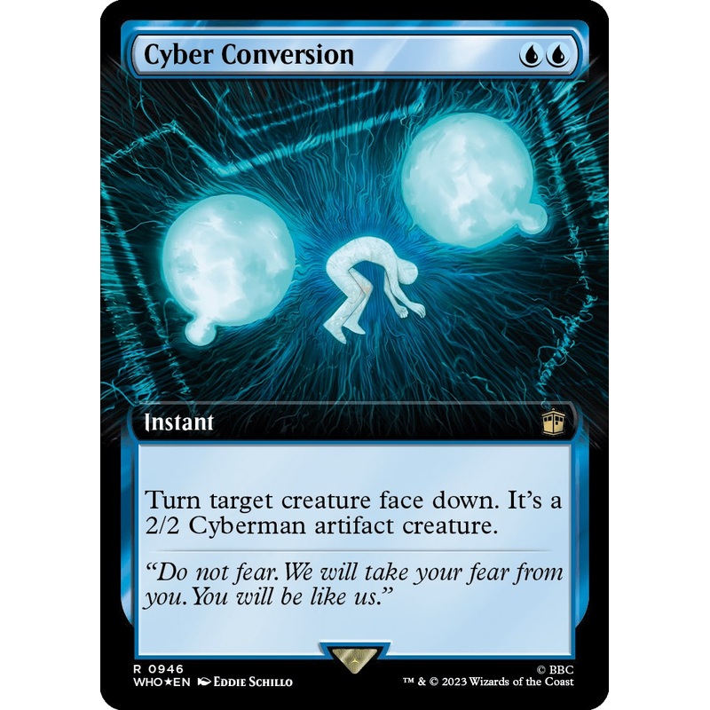 Cyber Conversion (Extended Art) (Surge Foil) [WHO - 946]