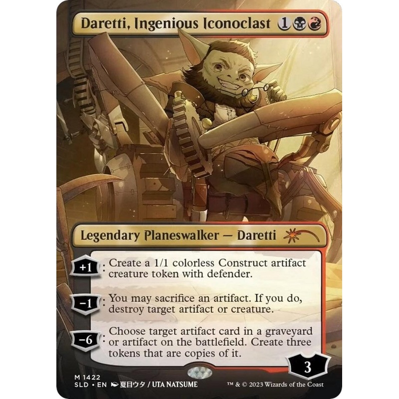 Daretti, Ingenious Iconoclast (Rainbow Foil) [SLD - 1422]