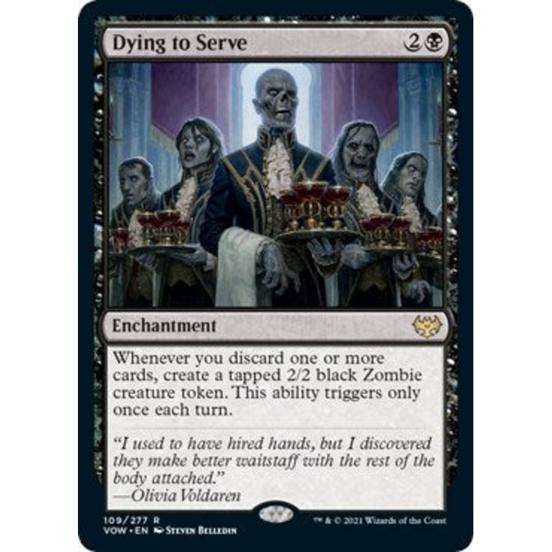 Dying to Serve [VOW - 109]