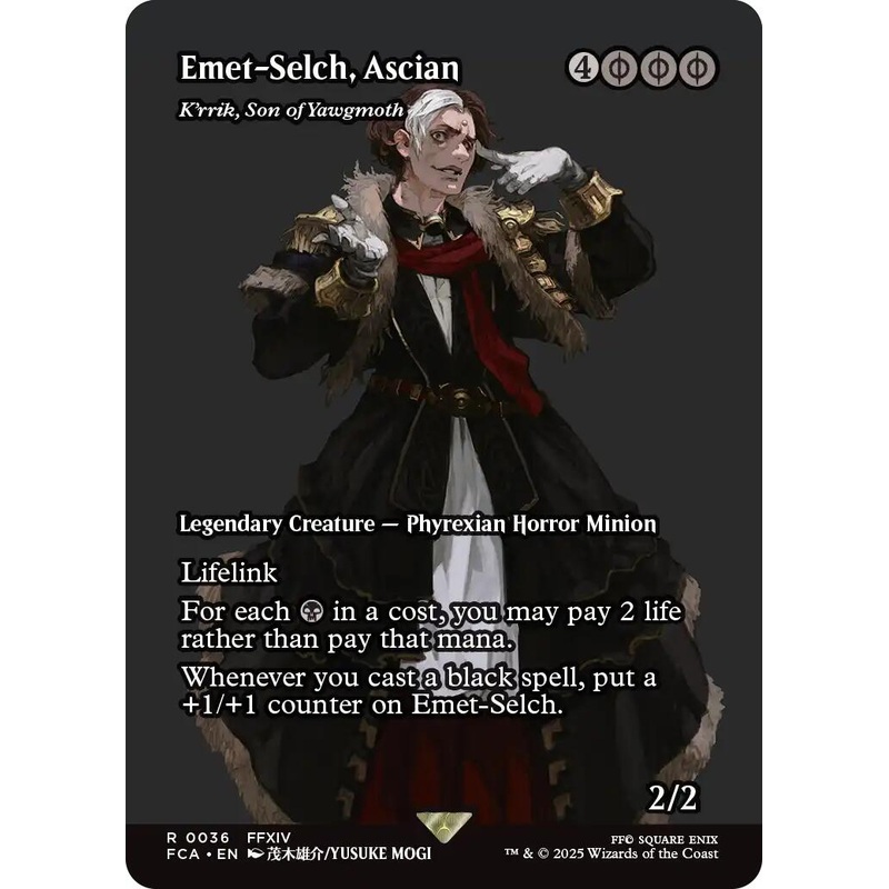 Emet-Selch, Ascian - K'rrik, Son of Yawgmoth (Showcase) [36]