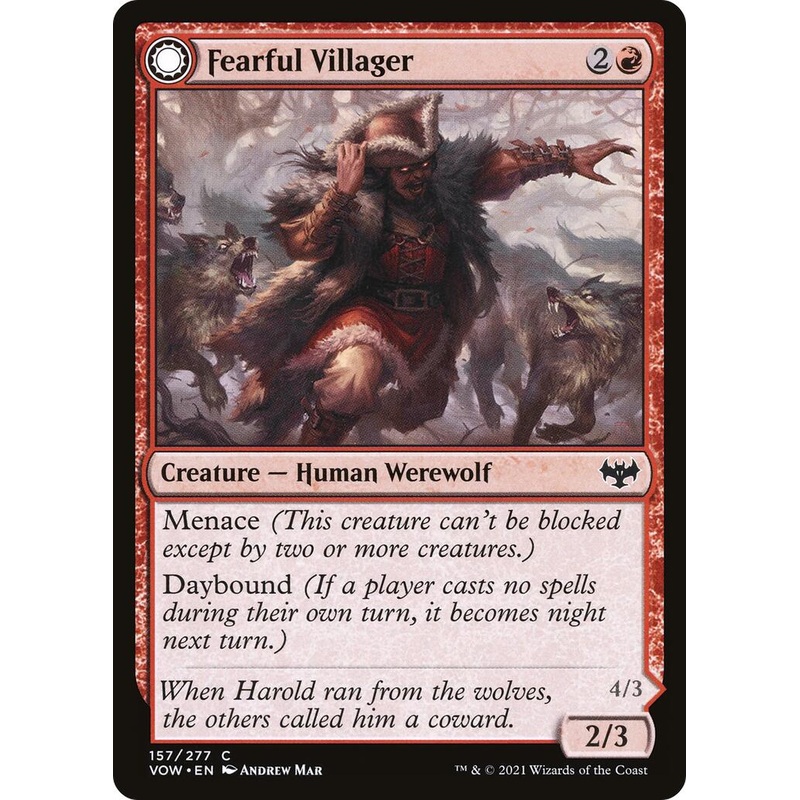 Fearful Villager [VOW - 157]