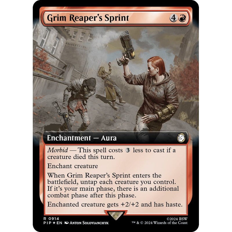 Grim Reaper's Sprint (Extended Art) (Surge Foil) [PIP - 914]