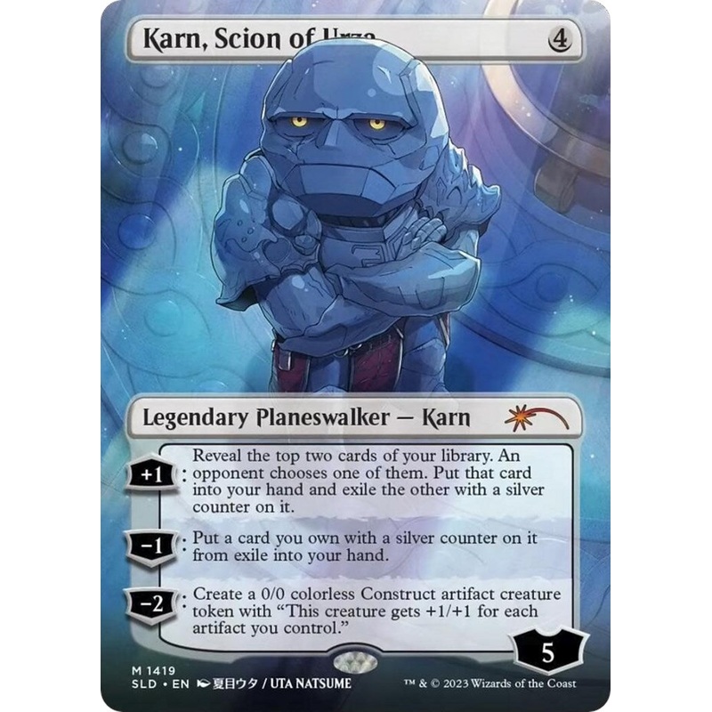 Karn, Scion of Urza (Rainbow Foil) [SLD - 1419]