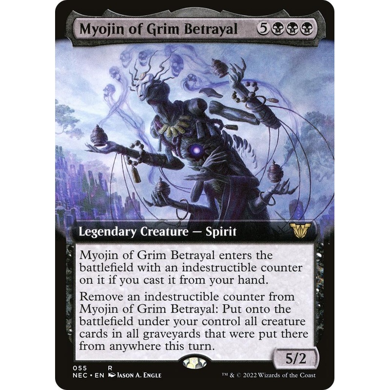Myojin of Grim Betrayal (Extended Art) [NEC - 55]