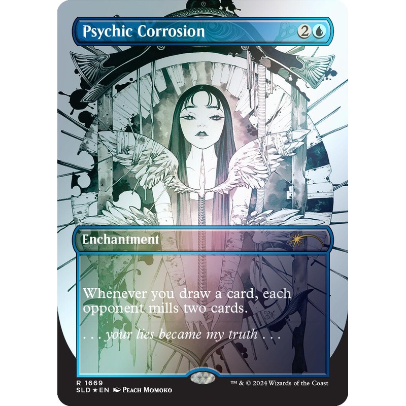 Psychic Corrosion (Rainbow Foil) [SLD - 1669]