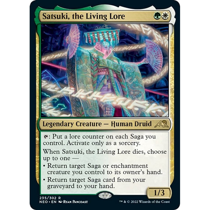 Satsuki, the Living Lore [NEO - 235]