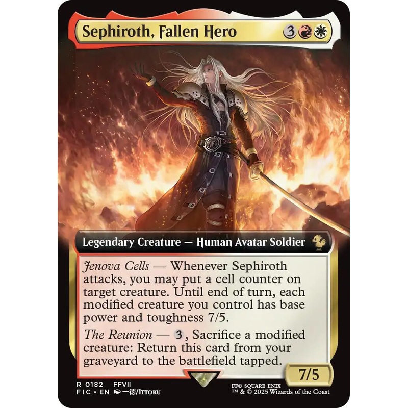 Sephiroth, Fallen Hero (Extended Art) [FIC - 182]