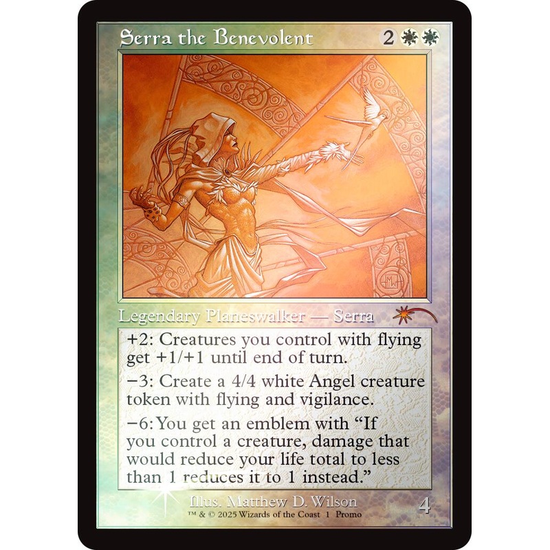 Serra the Benevolent (Retro Frame) [SLD - 1]