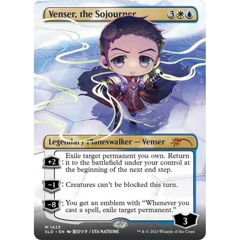 Venser, the Sojourner (Rainbow Foil) [SLD - 1423]