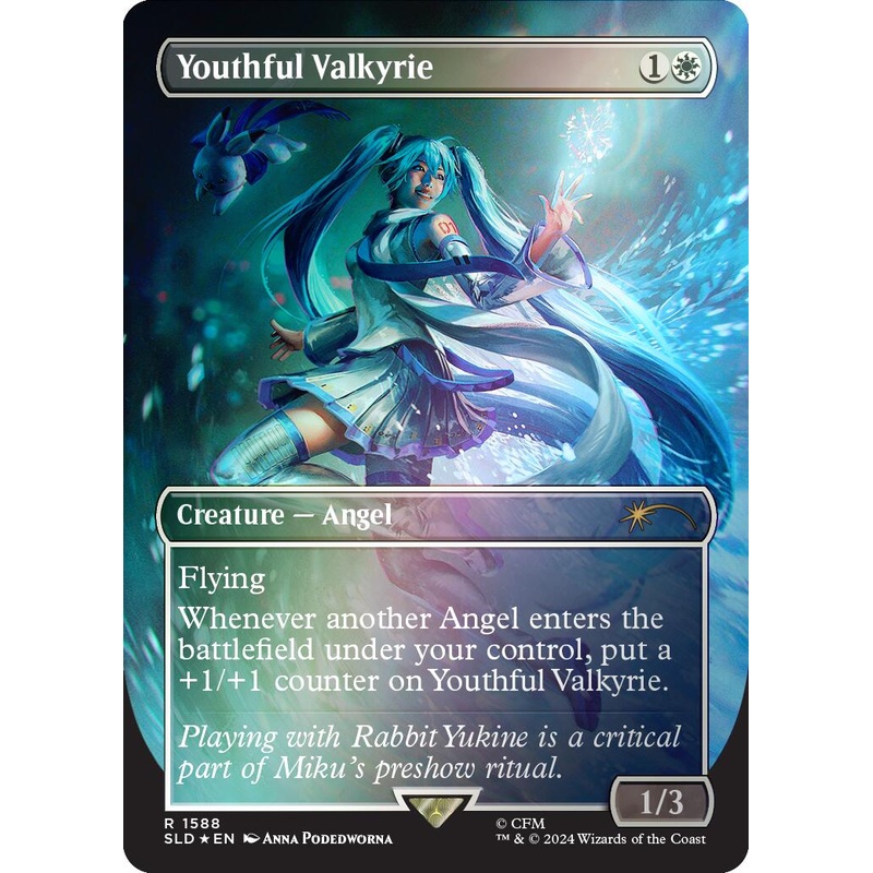 Youthful Valkyrie (Rainbow Foil) [SLD - 1588]