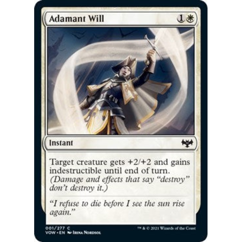 Adamant Will [VOW - 1]