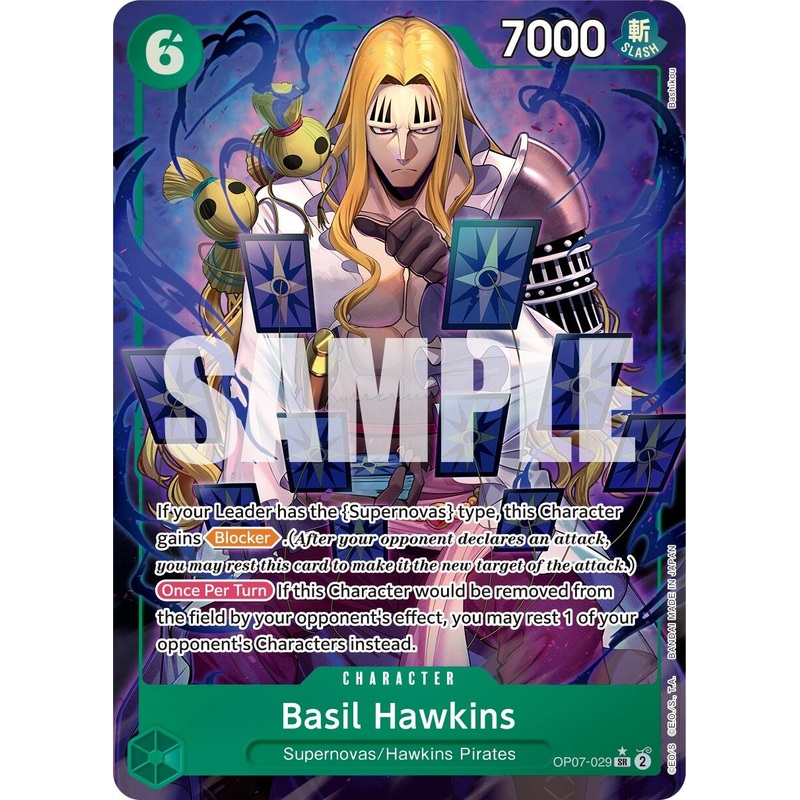 Basil Hawkins (Parallel) [OP07 - OP07-029]